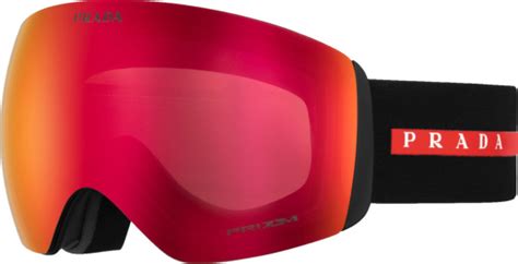 Prada Prada Linea Rossa x Oakley Red & Black Ski .